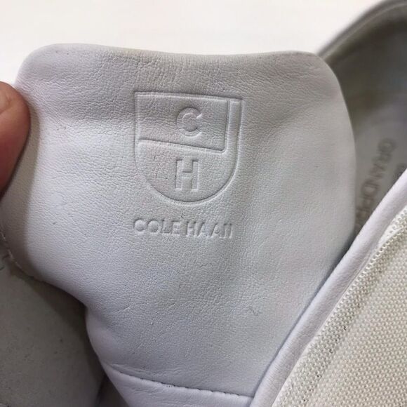 Cole Haan Grandpro White Sneakers Size 8.5 - Picture 6 of 9